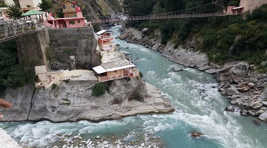 Vishnu Prayag sangam near Joshimath